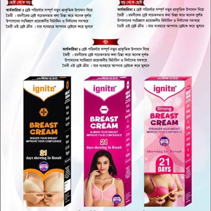 Ignite Breast Cream (বড়/ছোট)